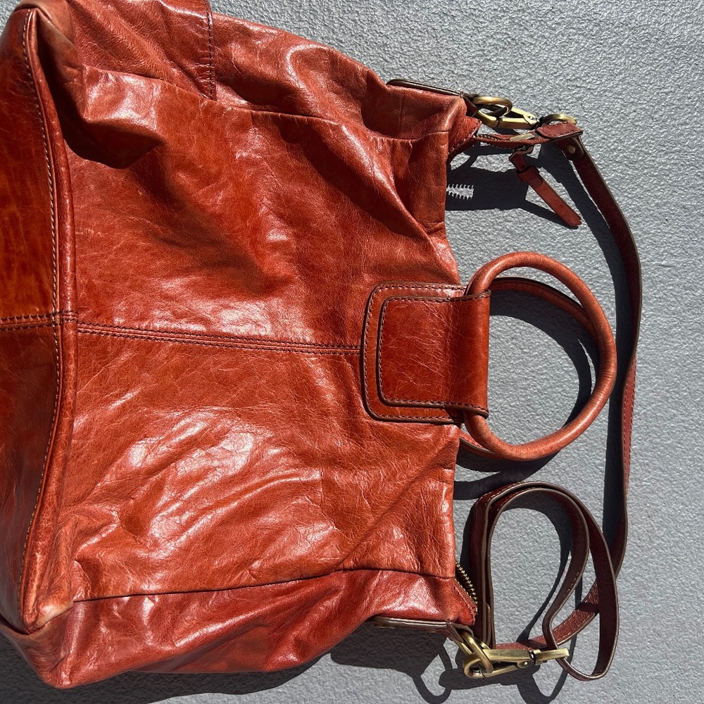 HOBO international Sheila Medium Leather Tote Bag